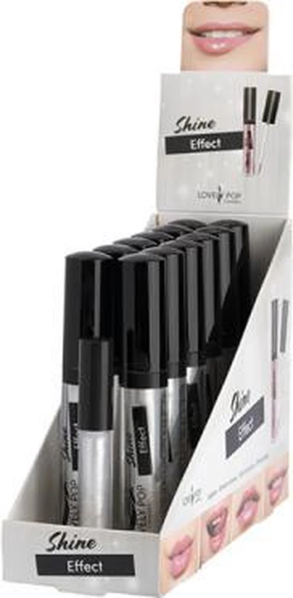 Lovely Pop Cosmetics - Shine Effect - Lipgloss - Wit - Parelmoer/glitter/iriserend/metallic/transparant - Nummer 7 - 1 Flesje Met 3,5 Ml Inhoud 2 Lovely Pop Cosmetics - Shine Effect - Lipgloss - Wit - Parelmoer/glitter/iriserend/metallic/transparant - Nummer 7 - 1 Flesje Met 3,5 Ml Inhoud - Afbeelding 2