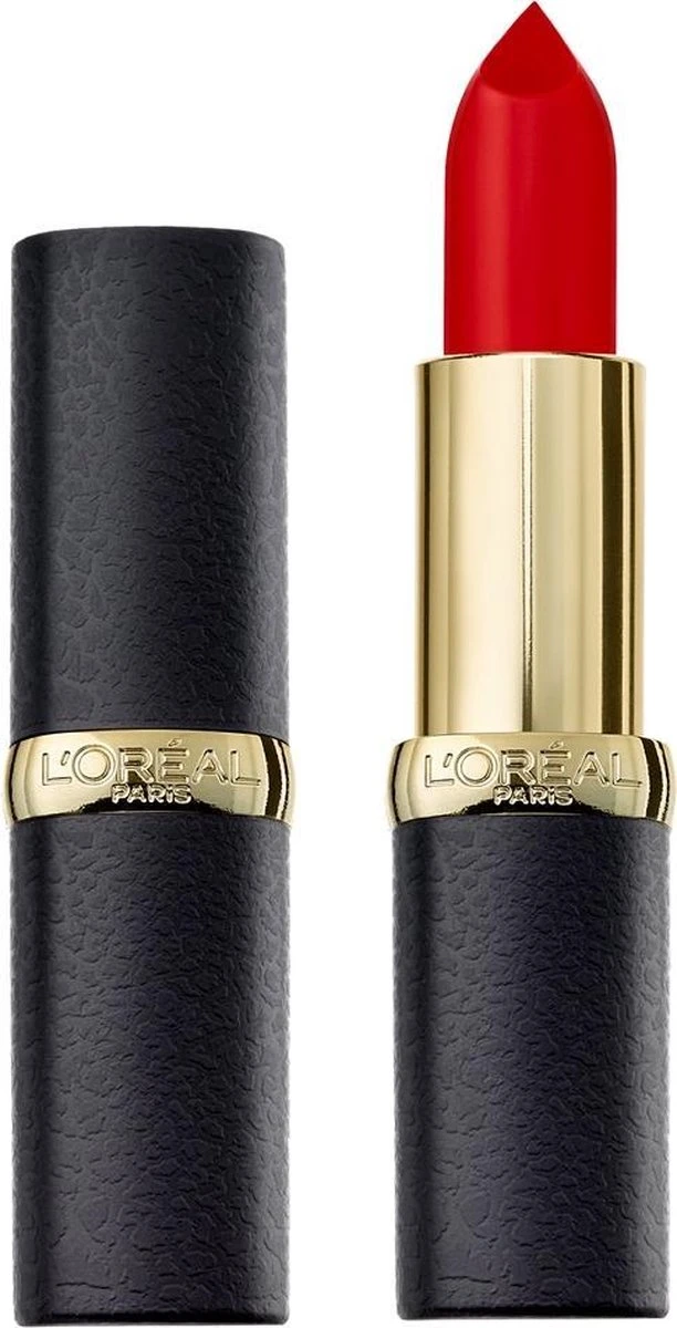 L'Oréal Paris Color Riche Matte Lippenstift - 344 Retro Red 10 L'Oréal Paris Color Riche Matte Lippenstift - 344 Retro Red - Afbeelding 10