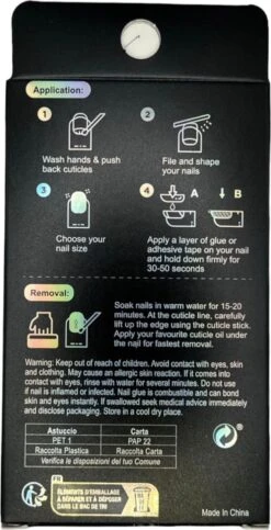 Merkloos Press On Nails - Nep Nagels - Roze Naturel - Square Oval - Manicure - Plak Nagels - Kunstnagels Nailart - Zelfklevend -Cosmeticawinkel 614x1200 4