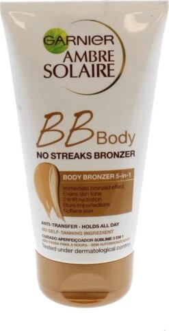 Garnier Ambre Solaire No Streaks BB Body Bronzer - 150 Ml -Cosmeticawinkel 615x1200