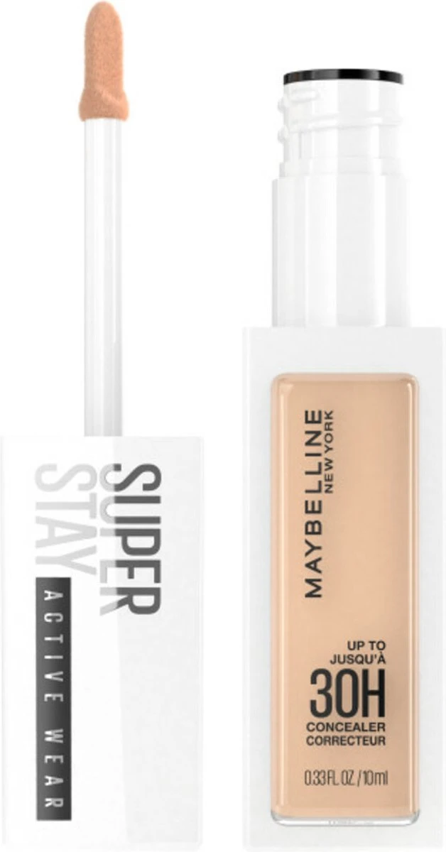Maybelline SuperStay 30H Active Wear Concealer - 20 Sand 2 Maybelline SuperStay 30H Active Wear Concealer - 20 Sand - Afbeelding 2
