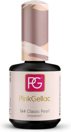 Pink Gellac - Classic Pearl - Gellak - Vegan - Wit - Glanzend - 15ml -Cosmeticawinkel 645x1200 2