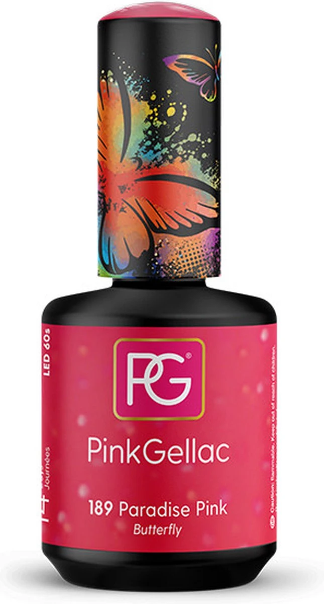 Pink Gellac - Paradise Pink - Gellak - Vegan - Roze - Glanzend - 15ml 6 Pink Gellac - Paradise Pink - Gellak - Vegan - Roze - Glanzend - 15ml - Afbeelding 6