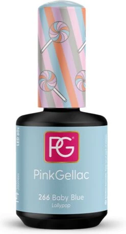 Pink Gellac - Baby Blue - Gellak - Vegan - Blauw - Glanzend - 15ml -Cosmeticawinkel 646x1200 3