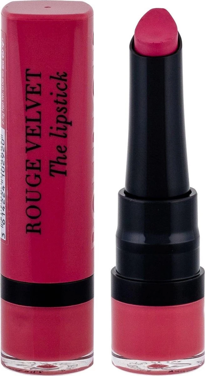 Bourjois Rouge Velvet Lippenstift - 003 Hyppink Chic 10 Bourjois Rouge Velvet Lippenstift - 003 Hyppink Chic - Afbeelding 10