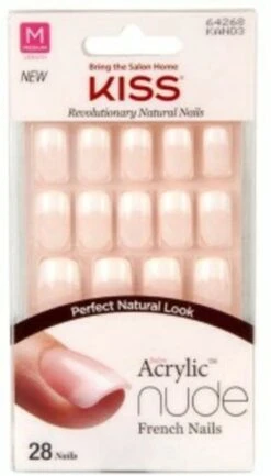 KISS - NUDE RECHT KUNSTNAGELS - Nepnagels -Cosmeticawinkel 685x1200 3