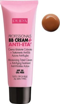 PUPA Milano Pupa Professionals BB Creme Anti-Eta SPF30 002 Sand -Cosmeticawinkel 700x1200 1