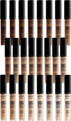 NYX Professional Makeup - Can't Stop Won't Stop Concealer - Light Ivory -Cosmeticawinkel 711x1200 3