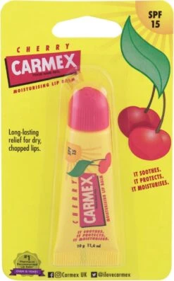 Carmex Lipbalsem Tube Cherry 8 Carmex Lipbalsem Tube Cherry -Cosmeticawinkel 747x1200 2