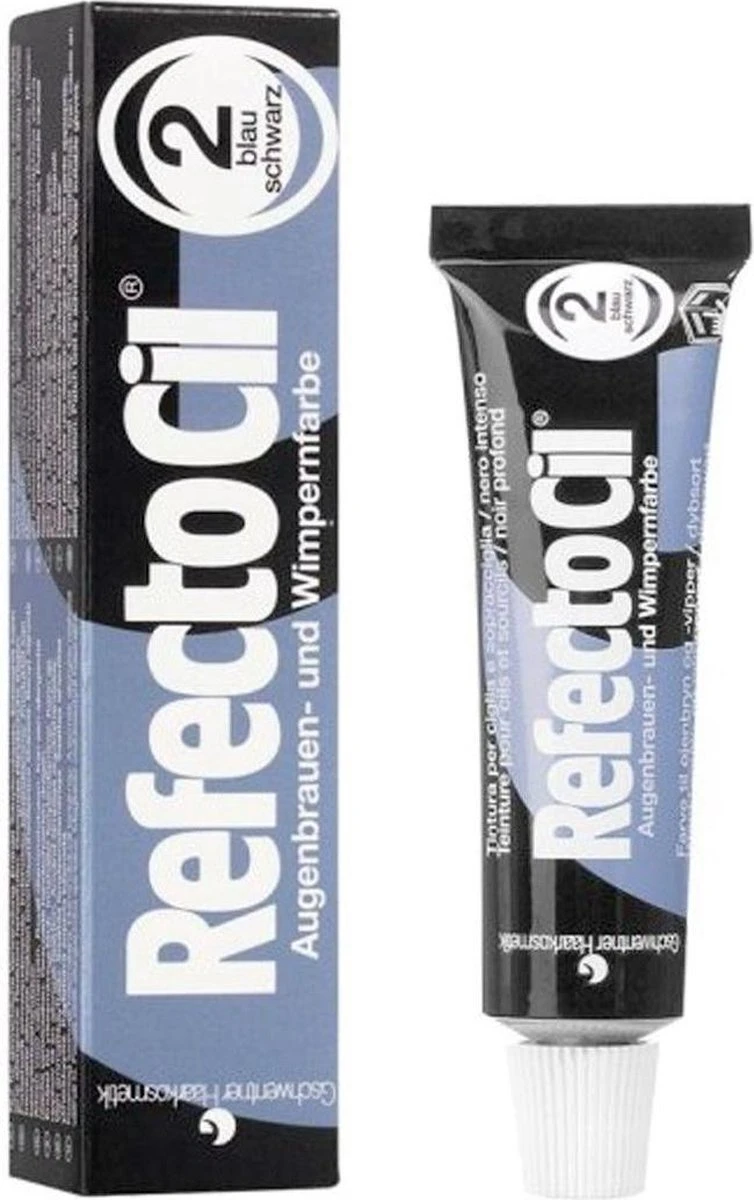 RefectoCil Wimper- En Wenkbrauw Verf - Blauw-zwart Nr. 2 - 15 Ml 4 RefectoCil Wimper- En Wenkbrauw Verf - Blauw-zwart Nr. 2 - 15 Ml - Afbeelding 4
