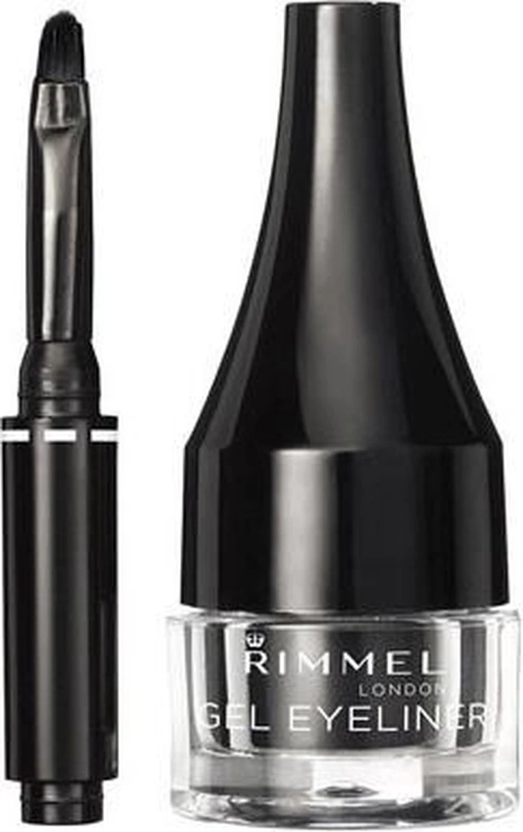 Rimmel London Rimmel Glam'Eyes Gel Pot Liner - Zwart - Eyeliner 1 Rimmel London Rimmel Glam'Eyes Gel Pot Liner - Zwart - Eyeliner