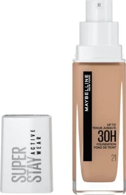Maybelline - Superstay Active Wear Foundation - 21 Nude Beige 28 Maybelline - Superstay Active Wear Foundation - 21 Nude Beige -Cosmeticawinkel 778x1200