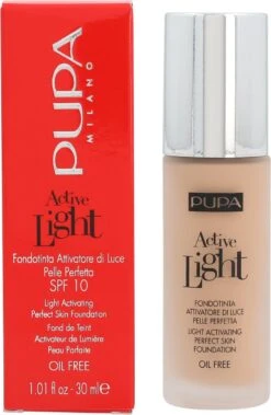 Pupa Active Light Foundation 020 Nude -Cosmeticawinkel 782x1200