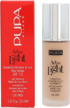 Pupa Active Light Foundation 020 Nude -Cosmeticawinkel 783x1200