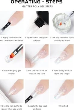 Elvi Polygel Starterskit - Complete Set Inc. USB UV/Led Mini Lamp-Nagelverlenging- Polygel 6 X 15g Perfecte Kleuren Roze - Polyacryl UV Nagellak-Quick Extension Temperature Color Changing UV Gel Pink -Cosmeticawinkel 802x1200 4