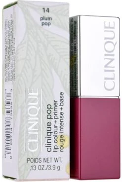 Clinique Pop Lip Colour + Primer Lippenstift - Plum Pop -Cosmeticawinkel 809x1200
