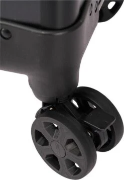 Kapper Koffer| Nagel | Visagist | Make-up | Cosmetica | Schminken | Trolley Stevig En Gemaakt Van Aluminium | 3 Delig | 8 Wielen | Bedekt Met Mooie Zilver Strips -Cosmeticawinkel 828x1200 6