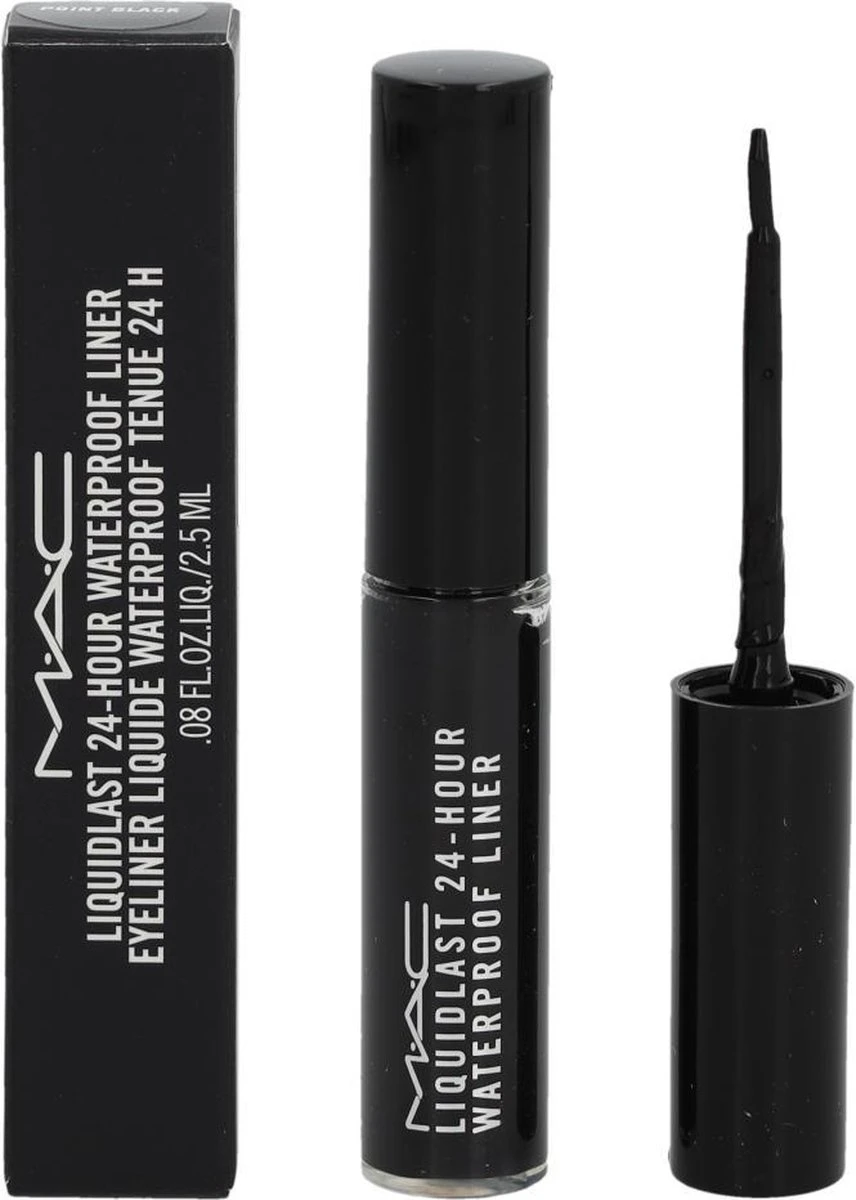 Mac Liquidlast 24-Hour Waterproof Eyeliner Point Black 1 Mac Liquidlast 24-Hour Waterproof Eyeliner Point Black