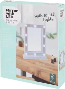 Make-up Spiegel Met Verlichting - Spiegel Met Led Verlichting - Led Lamp - Spiegel - Make-up Spiegel - Led Licht - Spiegel -Cosmeticawinkel 875x1200 2