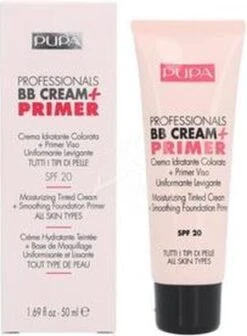 Pupa Milano Professionals BB Cream + Primer - Nude 001 -Cosmeticawinkel 882x1200