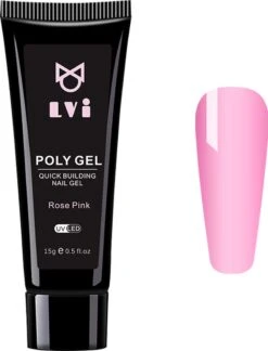 Elvi Polygel Starterskit - Complete Set Inc. USB UV/Led Mini Lamp-Nagelverlenging- Polygel 6 X 15g Perfecte Kleuren Roze - Polyacryl UV Nagellak-Quick Extension Temperature Color Changing UV Gel Pink -Cosmeticawinkel 914x1200 2