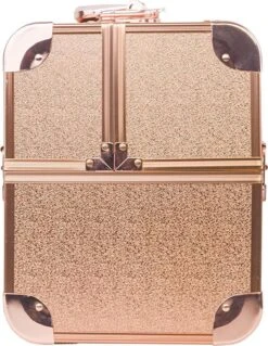Aluminium Koffer Rosé Gold Met Opbergvakken -Cosmeticawinkel 928x1200 2